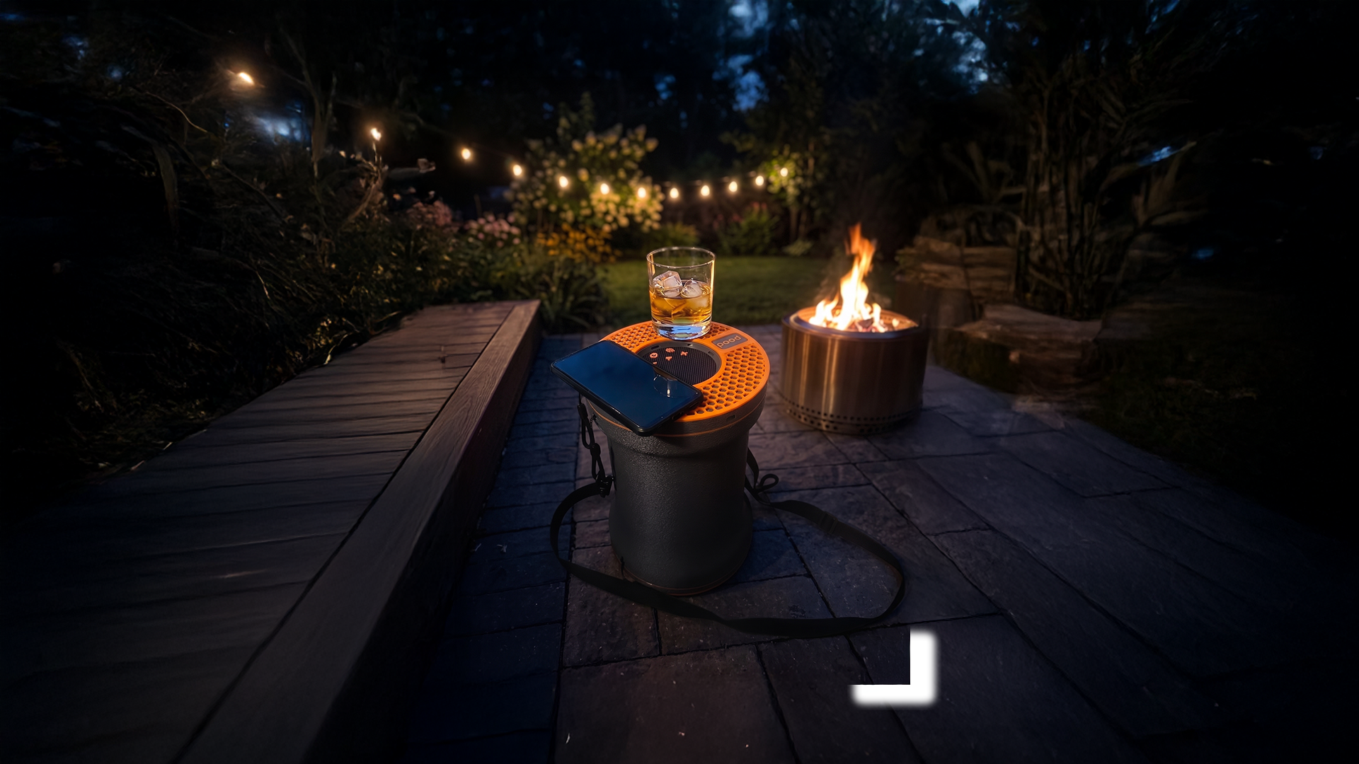 podd. in a backyard setting