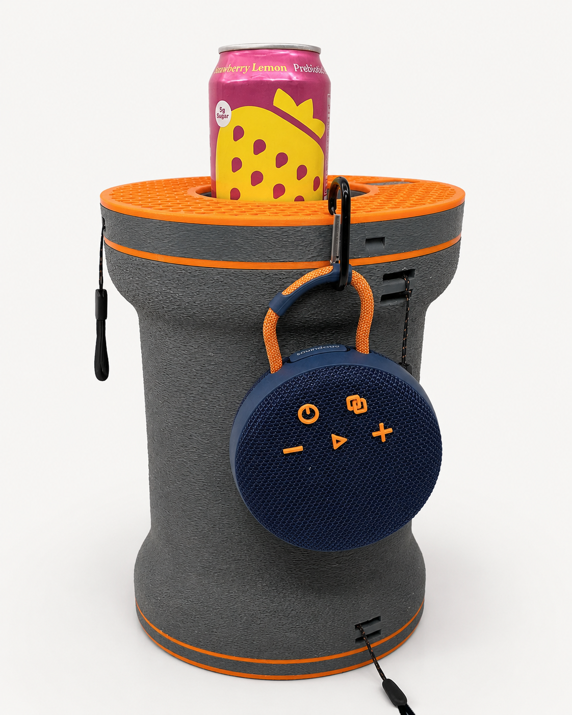 podd. Outdoor Storage Container with Speaker Cap